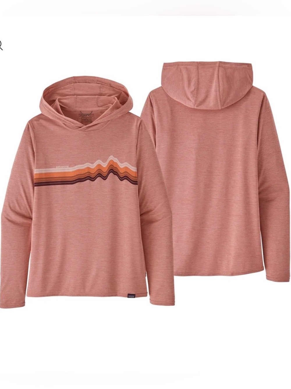 Women's Capilene® Cool Daily Graphic Hoody Gorpcore Outdoor | Size XS